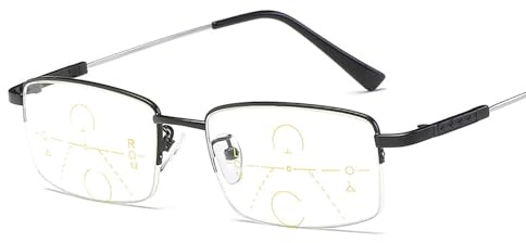Sovtay Fanyil Intellireaders, Sherum Intellireaders, Fanyil-Brillen, Intellireaders Gleitsicht-Lesebrille (3.5 x,Black)