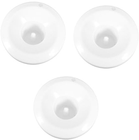 HOMSFOU 3 Stück Zubehör für Wasserspender wasserhahn abdeckung wasserhahn adapter Container Pumpe Wassertank Ersatzteile für Wasserkühler Wasserspender mit Bodenbeladung Plastik Weiß