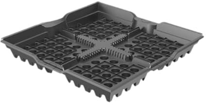 kowaku Vassoio per Piantine, Piastra Professionale per Piantagione in Giardino, per Serra, Fattoria, Esterno