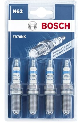 Bosch FR78NX (N62) - Zündkerzen Super 4 - 4er Set