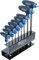 BGS T-Griff-Schlüssel-Satz - T-Profil (für Torx) T10 - T50-9-tlg.