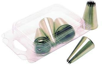Matfer BTE 6 Douilles CANNELEES INOX-MT166701