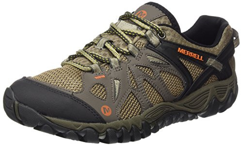 Merrell Men's All Out Blaze Aero Sport Hiking Water Shoe, Khaki, 8.5 M US