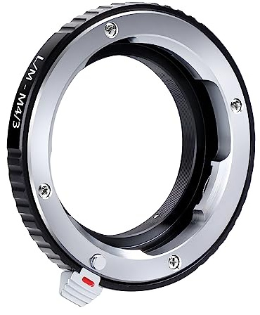K&F CONCEPT Lens Mount Adapter for Leica M LM Mount Lens to Micro Four Thirds (MFT, M4/3) Mount Mirrorless Camera Compatible for Panasonic Lumix M4/3 camera