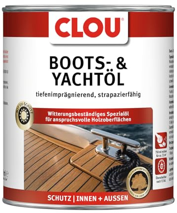 Alfred Clouth Clou Boots- & Yachtöl transparent 0,75 L