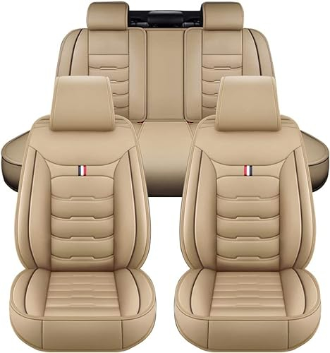 Valcla Autositzbezüge für Suzuki Vitara (LY) 4.Gen 2015 2016 2017 2018 2019 2020 2021 2022, 5 Sitzer PU Leder Wasserdicht Bequem Rutschfester vorne hinten Autositzbezüge, Auto Innenraum Zubehör