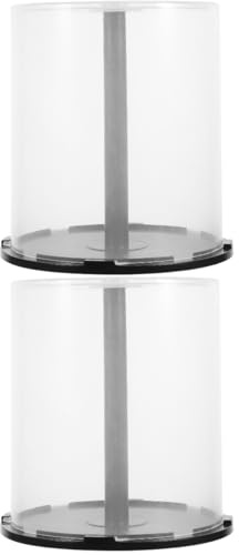 PRETYZOOM Dvd-Aufbewahrungsbehälter Leer 5.94X11.18X5.59 Zoll Cd-Halter Staub- Und Feuchtigkeitsgeschützt Für Ordentliche Dvd- Und Cd-Sammlung Zuhause