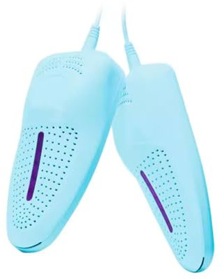 UKLULUAMZ Electric Shoe Dryer Portable USB Dryer All Round Football Boot Dryer Constant Temperature Glove Warmer for Hats Socks,10W Sweaty Shoes (Blue)