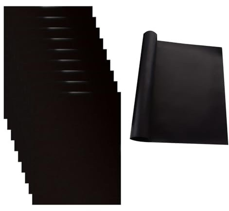 Packung Mit 10 Funktionellen Großen BBQ Grillmatten Wiederverwendbare BBQ Grillmatten Backdichtungen Zum Backen Und Grillen Freien