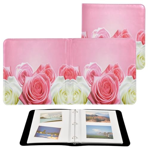 JUMBEAR Grande album fotografico autoadesivo con 20 pagine, album fai da te, per matrimoni, famiglia, bambini, vacanze, belle rose