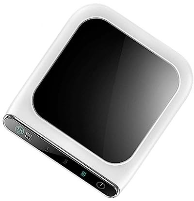 KOCKSHION Scalda Tazze Usb Con Termostato Sottobicchiere Riscaldante in Vetro e Abs Mantiene Calde Bevande Come Caffè e Tè Per Ufficio e Casa