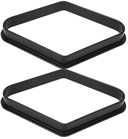 petjoyful Plastic Professional 9 Ball Triangular Frame Snooker Rack Billiards Supplies Accessories for Pool, Snooker, Vintage Style