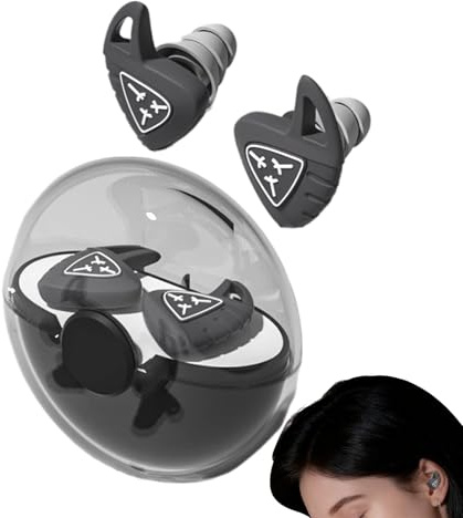 Mppchhn Tapones Para Dormir Con Cancelacion De Ruido | Protección Auditiva Para Los Oídos - Tapones Contra Los Ronquidos Para Dormir,Para Estudiar Conciertos Ronquidos Motocicletas Aviones Vuelos Y