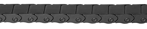 KHE Chain Cage Kettenschutz – 1/2 x 1/8 Zoll – 120 Glieder – Chain Guard für BMX & Singlespeed – Schwarz – 125 g