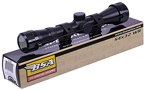 BSA WR 4x32 Telescopic Air Gun Rifle Scope Sight Supplied With 11mm 3/8 Mounts