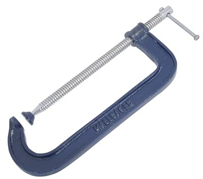 Neilsen CT0023 12in / 300mm G-Clamp for Woodworking Metalworking DIY Projects Holding Workpieces for Gluing Welding Assembly