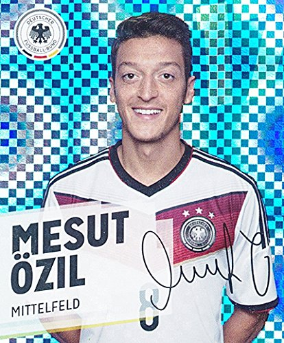 Carte pailletée REWE DFB Coupe du monde 2014 Mesut Özil n° 17/34