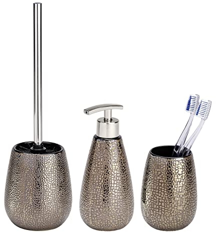 WENKO Bad-Accessoire-Set Marrakesh 3-teilig