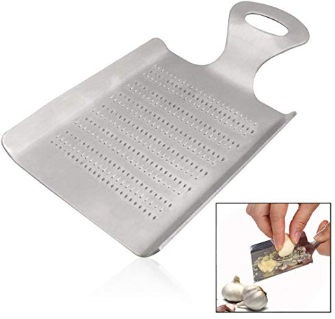 Xrten Rallador Manual de Acero Inoxidable para Jengibre y Ajos ect
