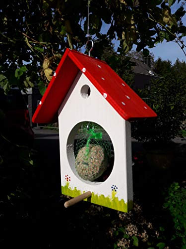 Futterhaus Meisenfutter Meisenknödel Haus Fliegenpilz