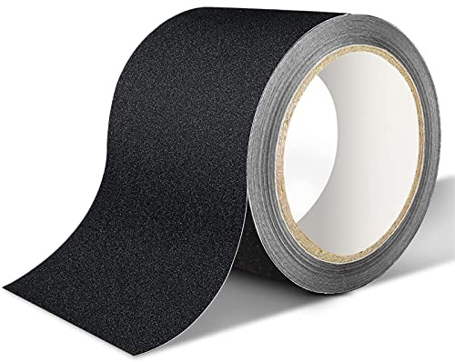Anti Rutsch Klebeband10cm x 5m Antirutschband Antirutsch Klebeband Antirutsch Streifen mit Selbstklebend Treppe antirutsch kleber rutschfest Klebeband Traktion Pad für Bodenbelag innen Außenbereich