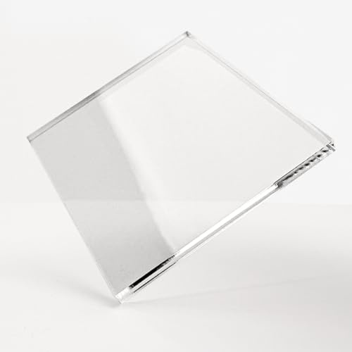 Acrylglas 2-20 mm GS PMMA Transparent Glasklar Laserschnitt laser polierte Kante Größe Wählbar (2 mm, 400 x 500 mm)