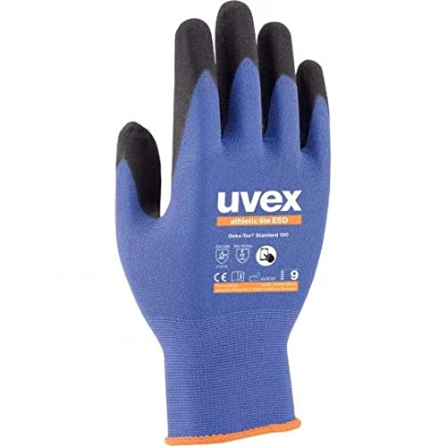 uvex Guanto athletic lite ESD tg.9
