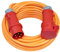 CEE Starkstromkabel 400V 32A 5x4mm² H07BQ-F mit MENNEKES Phasenwender Stecker und Kupplung (50 Meter)
