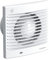 Cazooo Ventilatore di scarico da 100 mm, basso consumo energetico, montaggio a parete con timer, per cucina, bagno, serra, garage