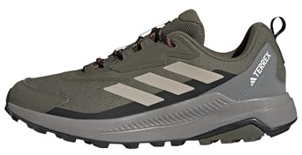Adidas Herren Terrex Anylander Hiking Shoes, Olive Strata/Wonder Beige/Core Black, 44 EU