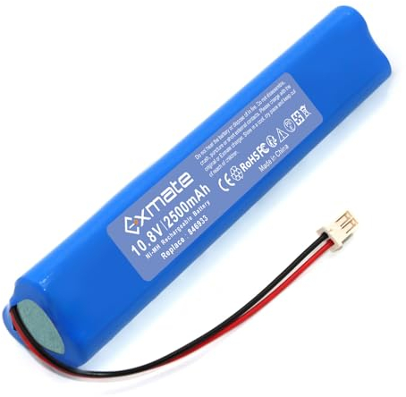 Exmate NI-MH Batterie de rechange 10,8 V 2500 mAh pour Velux Roller Shutter 846933 946930 946933 avec câble et prise Batterie de rechange pour volet roulant Velux, volets roulants solaires SSL