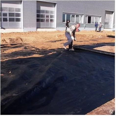 Malla Antihierbas Geotextil Drenaje francés de tela geotextil no tejida, bloque de barrera contra malezas de paisaje de 5 oz estabiliza la tela del suelo del contrapiso para pendiente/calzada/control