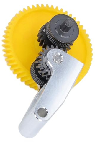 Getriebe-Extruder-Zubehör aus Gehärtetem Stahl, Upgrade-Kit mit Aluminium-Griffbaugruppe für X1 Carbon P1P/P1S 3D-Drucker-Extruder-Getriebe