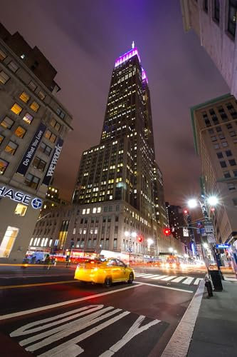 Cuadro New York Empire States Building – Made in France – Cuadro de cristal acrílico 80 x 120