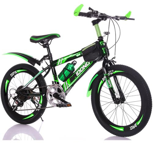 Mountainbike 24 22 Zoll 6 Gang Kinderfahrrad Carbonstahl Geeignet für Jungen und Mädchen Mit Einer Körpergröße Von 125-170cm B,24 inches