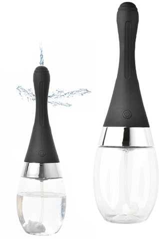 Jpscor Analdusche für Analverkehr Klistier Intimdusche für Männer und Frauen, Elektrisch Vaginaldusche Analdusche mit 3 Modi und 5 Wasserauslässe, Anti-Rückfluss Rektaler Irrigator