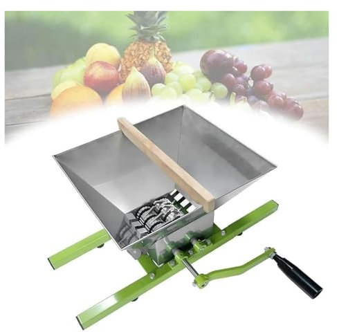 DXYOYONGOZ Pressoir à Vin, Pressoir à Fruits Manuel, Pressoir à Raisins, pressoir à vin, pressoir à Baies, broyeur à Fruits