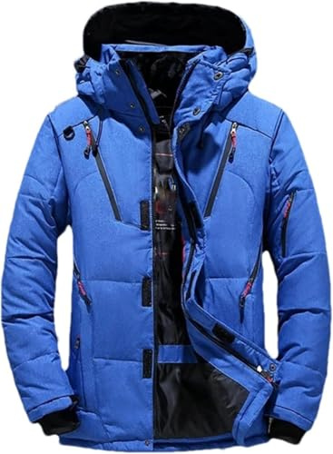 Herr Mountain Ski Jacka Vindtät Dunjacka Vintersport Skidkläder, 1pc Blue jacket, S