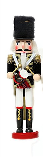 Scotland Style Nutcracker Soldier Drummer Christmas Ornament Gifts Holidays Presents 12 inches Tall