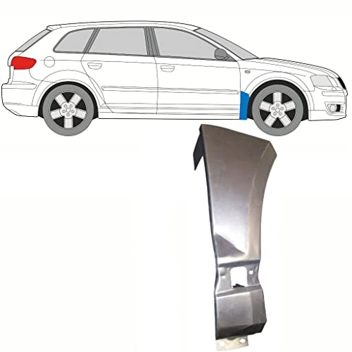 Für Audi A3 8p 2003-2012 Vorne KotflÜgel Reparaturblech/Rechts