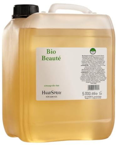 Bio Beauté Haarspray Non-Aerosol 5 Liter mit Kamillenextrakt flexibler Halt