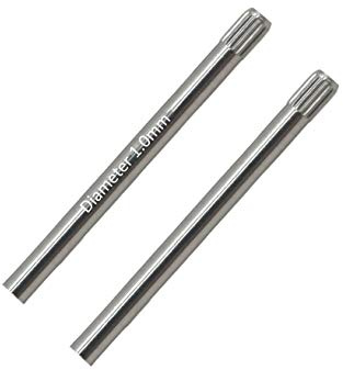masar 22mm Ø 1,0 mm Kiefern Stifte Rändelstifte - Für Uhrenarmbänder -