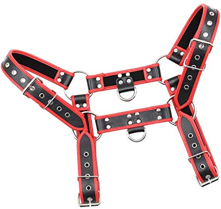 Tubayia Herren Brustgurt Brust Harness Bandage Brustgeschirr Cosplay Kostüm Clubwear