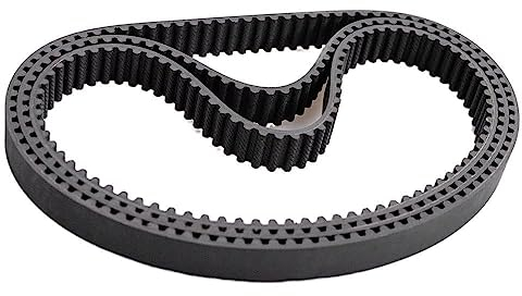 Sankuai 3 pz/Confezione HTD 339-3m 18mm,Cinghia HTD 339-3m 18, Cinghia Dentata in Gomma, 113 Denti, HTD 339-3M-18 Cinghie Dentate