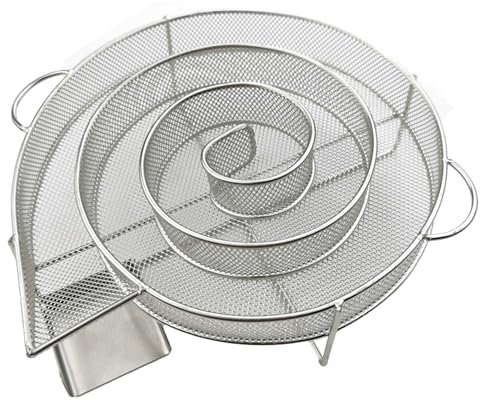 1 Pezzi Generatore di Fumo Freddo, Affumicatore Barbecue Portatile, Acciaio Inox Fumatore Barbecue,Da Utilizzare su Griglie a Sfera, Barbecue, Affumicatori, Forni per Affumicatori