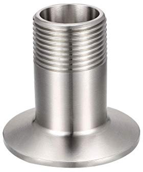 XYWHPGV Sanitär-Rohrverschraubung 3/4 NPT Außengewinde auf 1,99 Ferrule Edelstahl-Klemmfitting, Packung mit 1(53608 a8722 7e7c5 b7c9e 626a7 c12a4