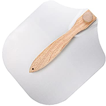 FTFTYFJ Pizza Peel with Foldable Wood Handle, Pizza Spatula, Pizza Paddle, Easy to Clean