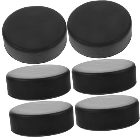 HONMEET Eishockeypuck Fürs Training Hockeypuck Zum Üben Eishockey-übungsbedarf Dichter Pu-hockeypuck Hockeypuck Für Rollhockey Eishockeypucks Für Wettkampf