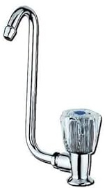 Robinet ELKA CRISTAL avec bec rabattable pour caravane et camping-car