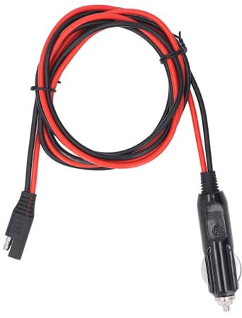Sunicon Autoradio-Netzkabel mit Zigarettenanzünder-Stecker, 12 V DC, Mobilfunk-Stromkabel für 300 338 3188 3688 MCX760 MCX780